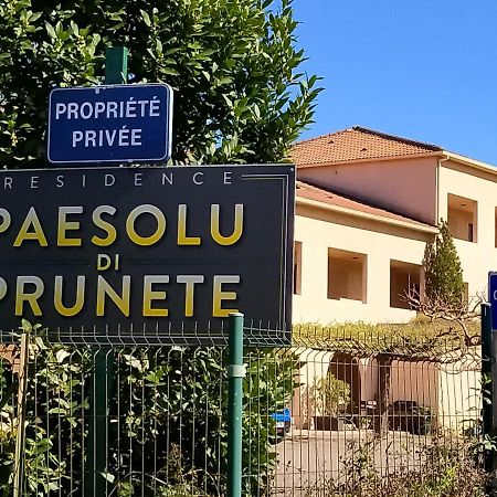 studio à 100m de la plage et de la piscine réservation du samedi au samedi Cervione Exterior foto
