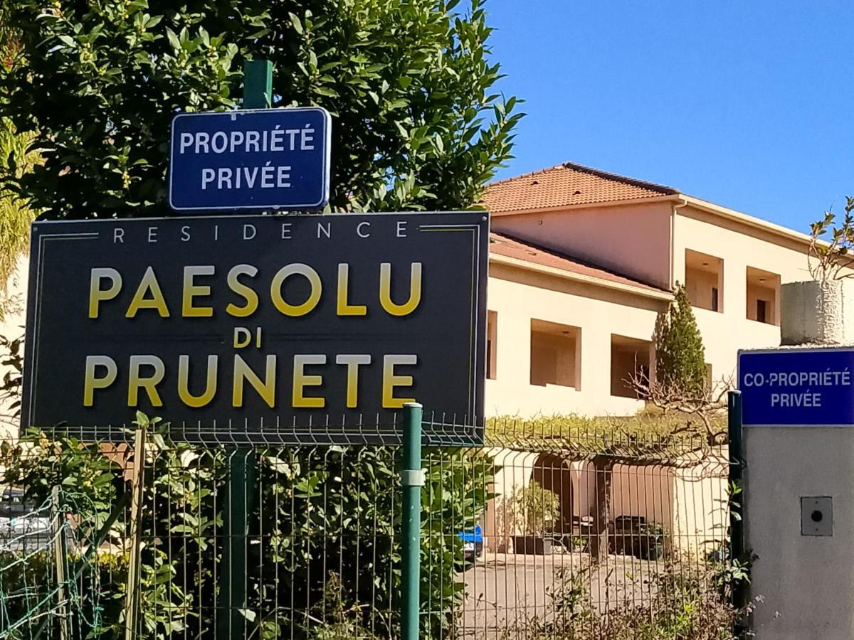 studio à 100m de la plage et de la piscine réservation du samedi au samedi Cervione Exterior foto